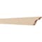 Ekena Millwork 2in. W x 4in. H x 32in. L New Brighton Woodgrain TimberThane Rafter Tail, Primed Tan RFTUR02X04X32NEBRCPR - alternate 1